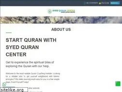 Sites similar to syedqurancenter.com