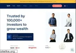 Sites similar to syfe.com