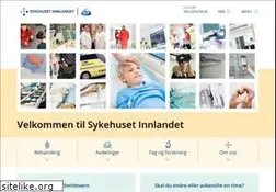 Sites similar to sykehuset-innlandet.no