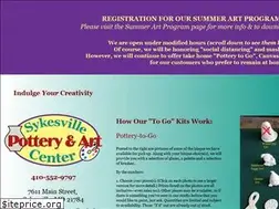Sites similar to sykesvillepotteryandart.com