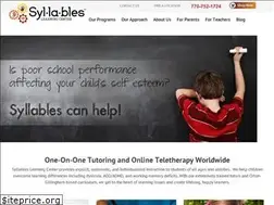 Sites similar to syllableslearningcenter.com