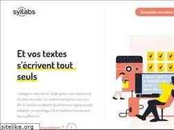 Sites similar to syllabs.com