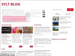 Sites similar to sylt-blog.info