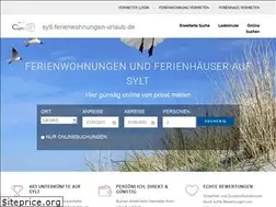 Sites similar to sylt-ferienwohnungen-urlaub.de