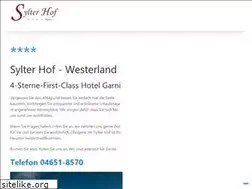 Sites similar to sylter-hof.de