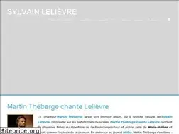 Sites similar to sylvainlelievre.com