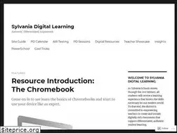 Sites similar to sylvaniadigitallearning.wordpress.com