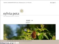 Sites similar to sylvia-petz.at