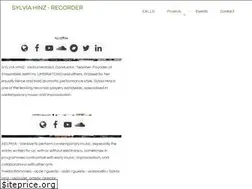 Sites similar to sylviahinz.com