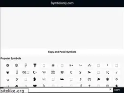 Sites similar to symbolonly.com