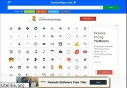 Sites similar to symbolspy.com