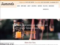 Sites similar to symondsfuneralhomes.com