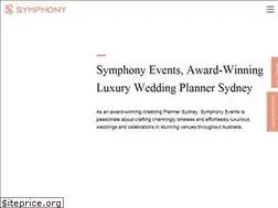 Sites similar to symphonyevents.com.au