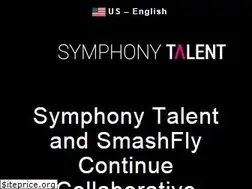 Sites similar to symphonytalent.com