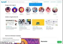 Sites similar to sympla.com.br
