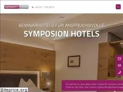 Sites similar to symposionhotels.com