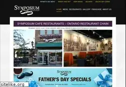 Sites similar to symposiumcafe.com