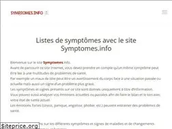 Sites similar to symptomes.info