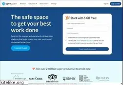 Sites similar to sync.com