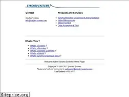 Sites similar to synchro-systems.com