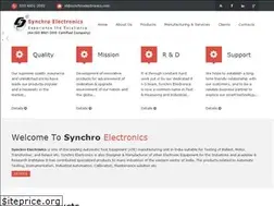 Sites similar to synchroelectronics.com
