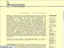 Sites similar to synchron-publishers.com