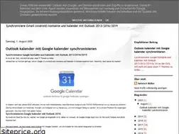 Sites similar to synchronisiere.blogspot.com