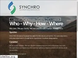 Sites similar to synchroresearch.com