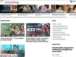 Sites similar to synclyrics.in