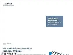 Sites similar to syncon-franchise.com