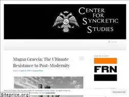 Sites similar to syncreticstudies.com