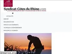 Sites similar to syndicat-cotesdurhone.com