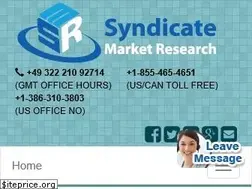 Sites similar to syndicatemarketresearch.com