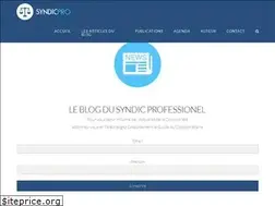 Sites similar to syndicpro.fr