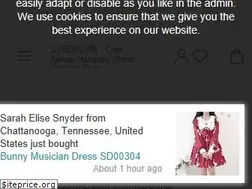 Sites similar to syndromestore.com