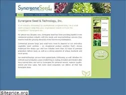 Sites similar to synergeneseed.com