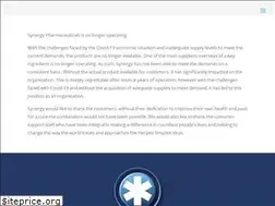 Sites similar to synergy-pharmaceuticals.com