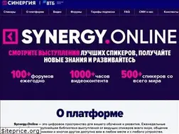 Sites similar to synergy.online
