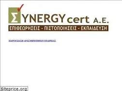Sites similar to synergycert.gr