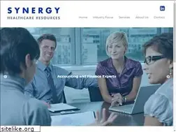 Sites similar to synergyhealthcareresources.com