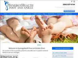Sites similar to synergyhealthfootandankle.com