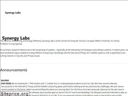 Sites similar to synergylabs.org