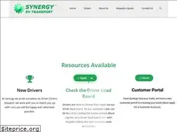 Sites similar to synergyrvtransport.com