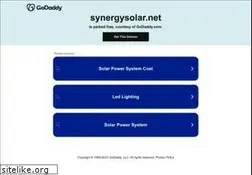 Sites similar to synergysolar.net
