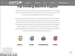 Sites similar to synergyvending.com