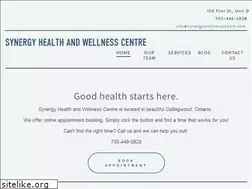 Sites similar to synergywellnesscentre.com