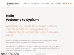 Sites similar to synium.co.uk