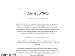 Sites similar to syno.ag