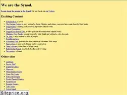 Sites similar to synod.us