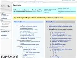 Sites similar to synology-wiki.de